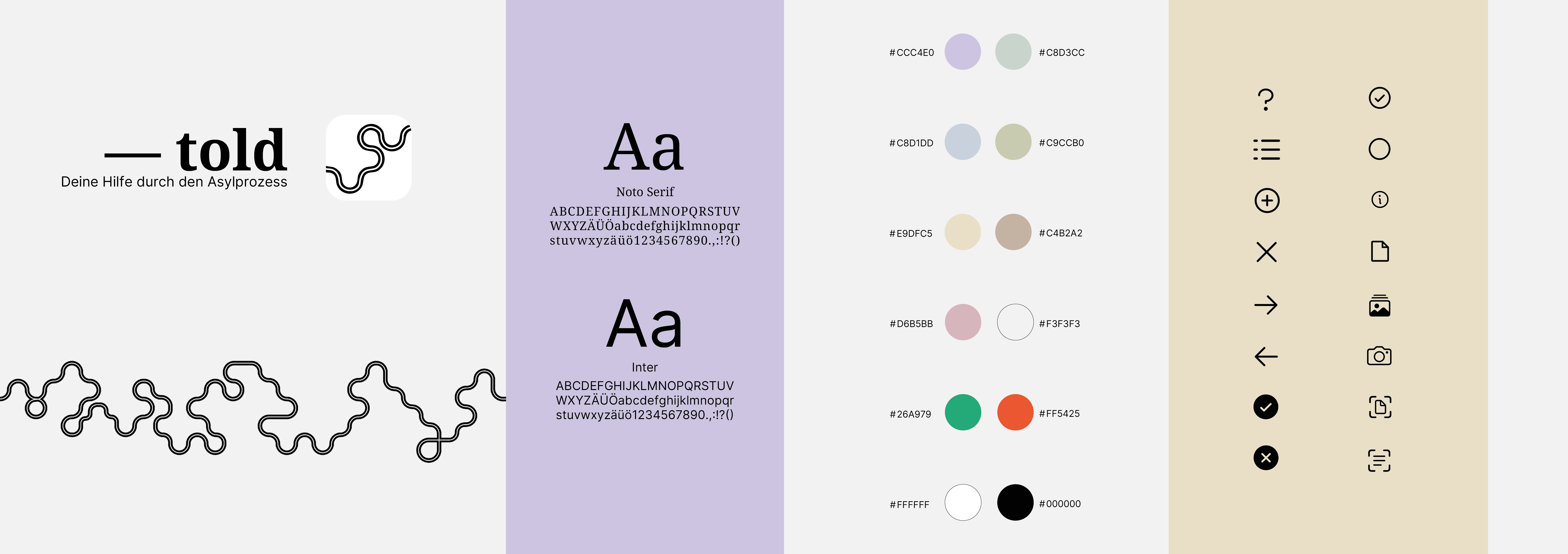 Mock-Up: Fluchtroute Design | Visual Design